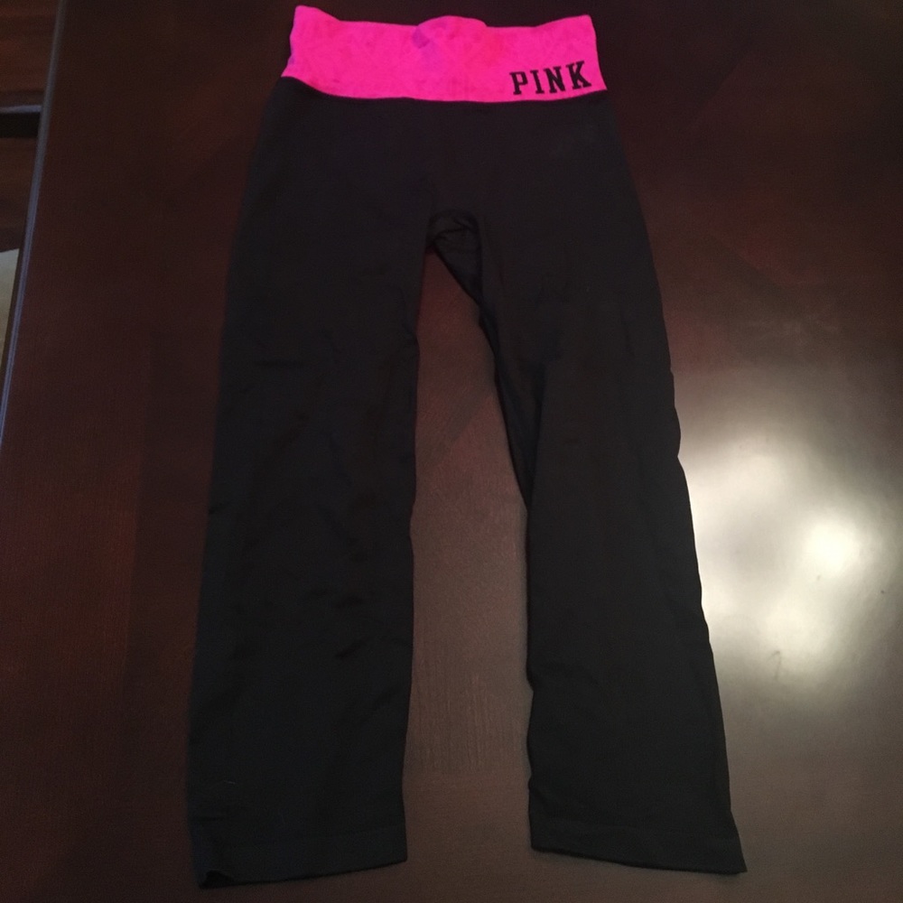 Pink Victoria’s Secret Yoga Pants